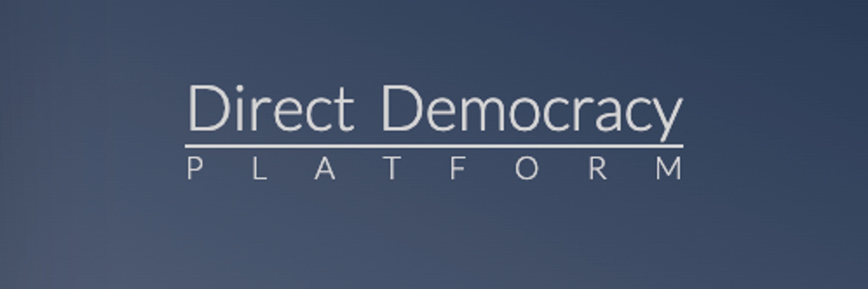 Direct Democracy Platform