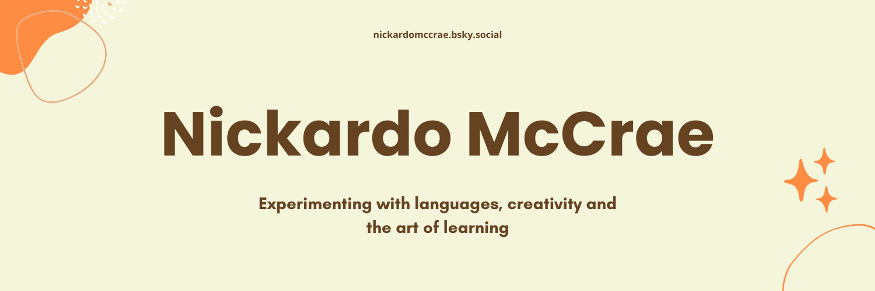 Nickardo McCrae