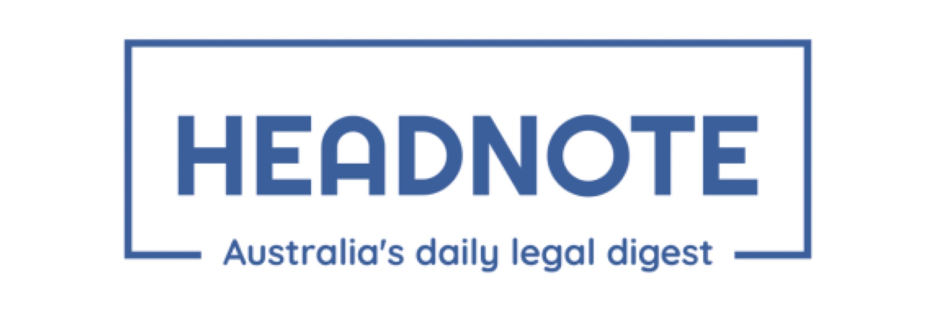 Headnote