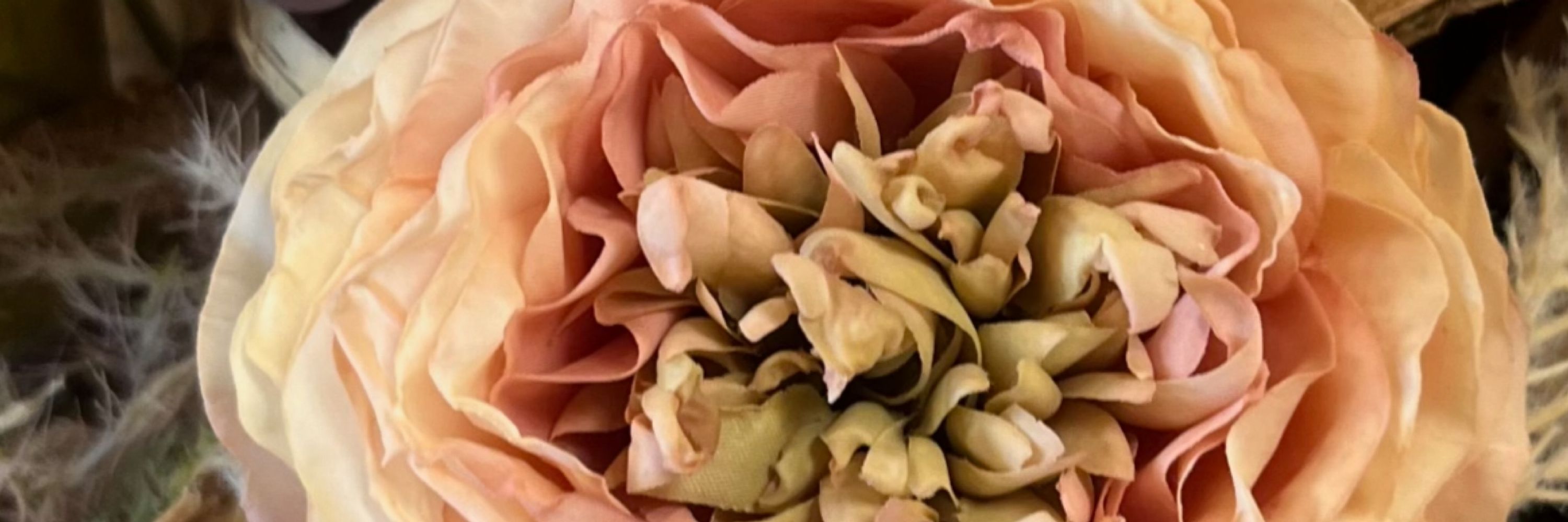 Silberne Rose