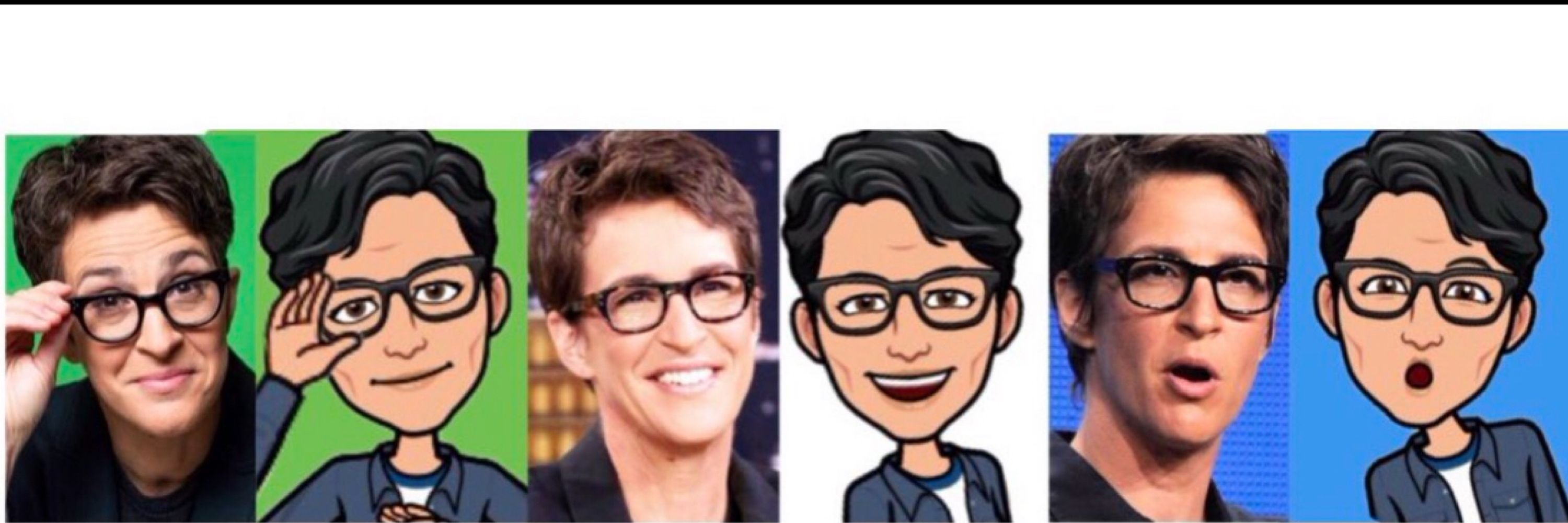 Bitmoji Maddow