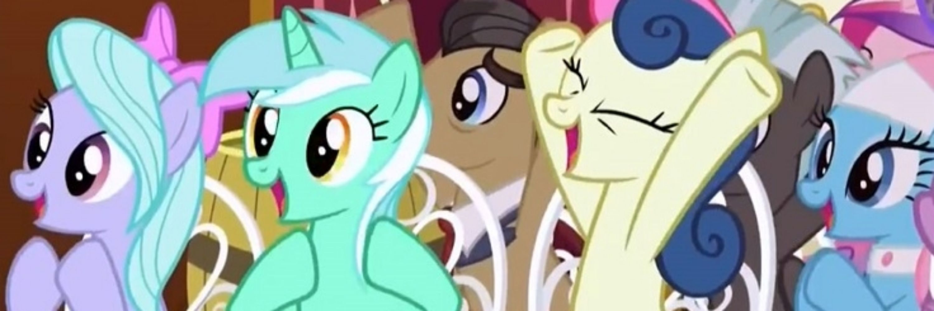 Ponies in the Background