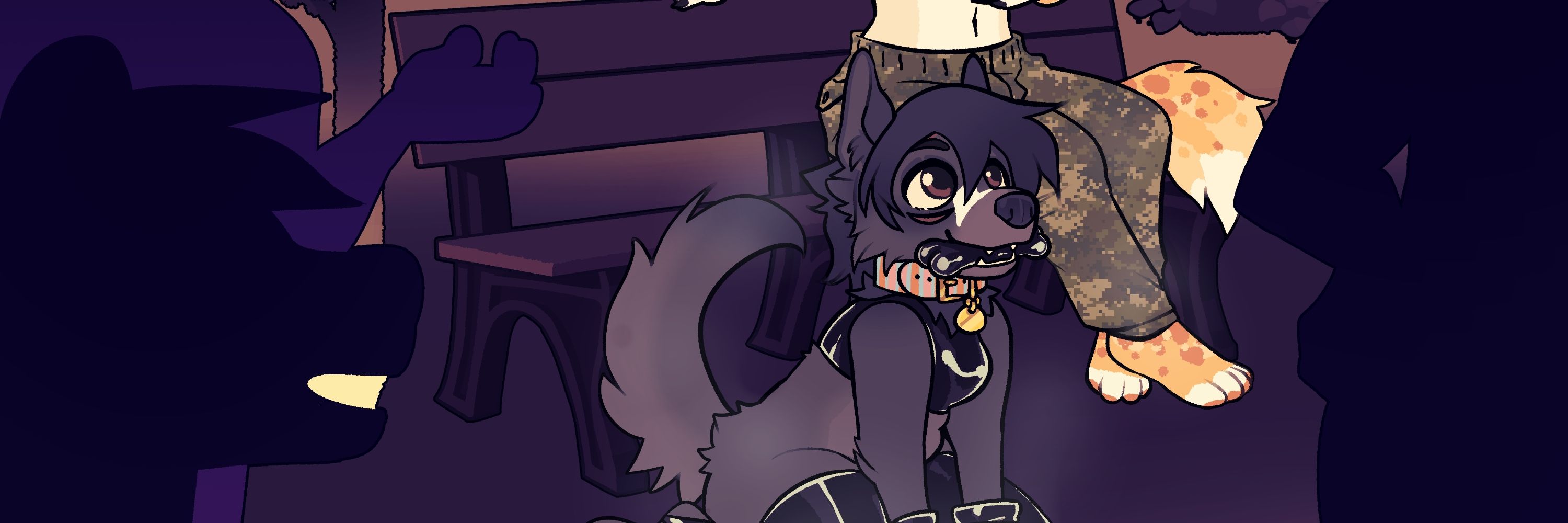 hellhound leashed