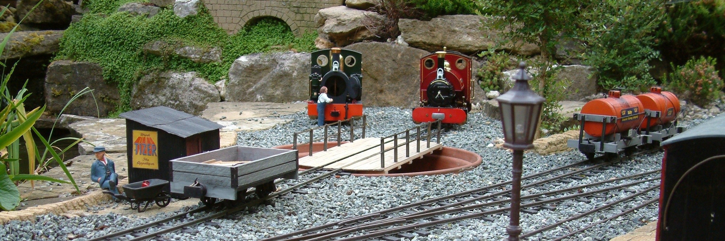 Peter's garden railway