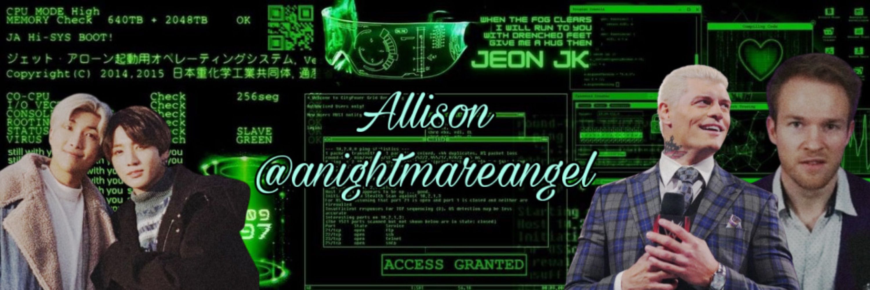 Allison⁷ 💛💚🐰