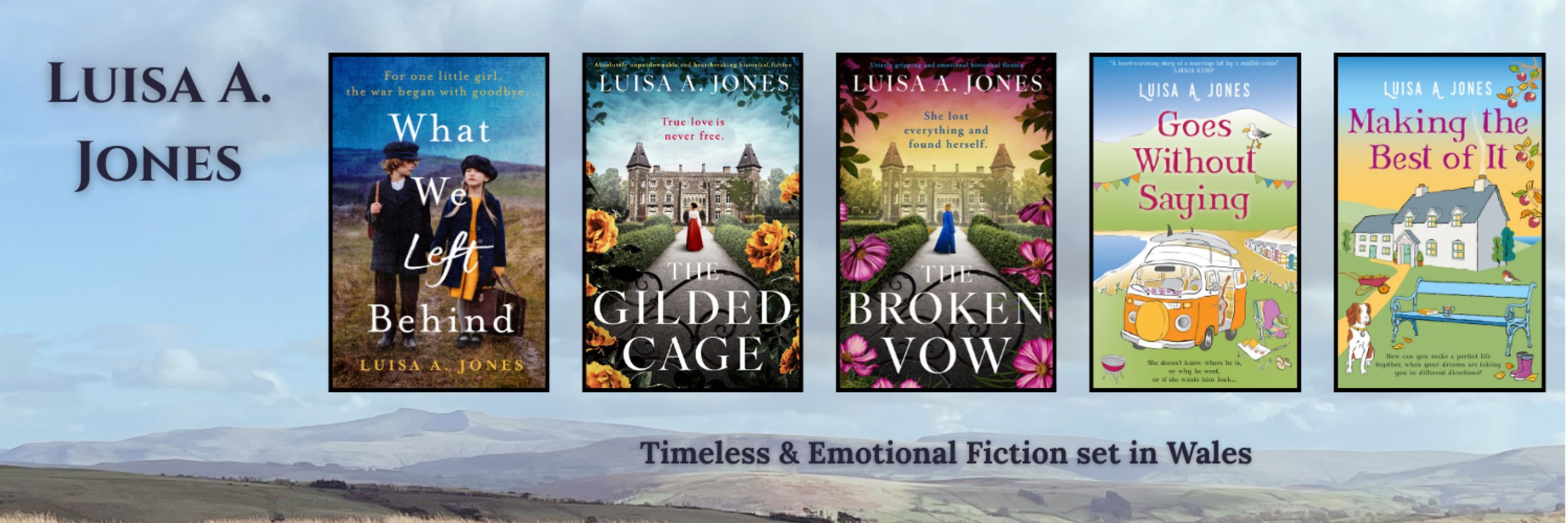 Luisa A Jones Author