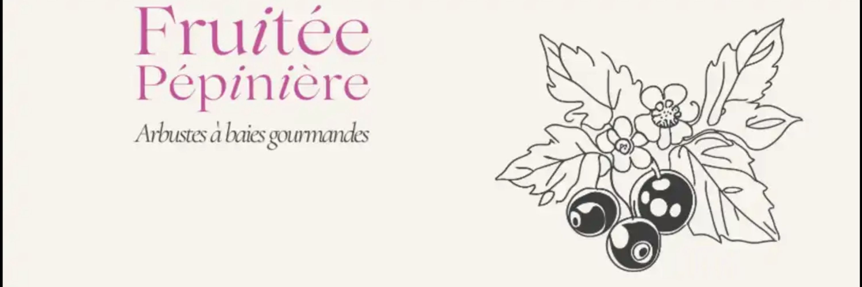 Pépinière Fruitée 🌸