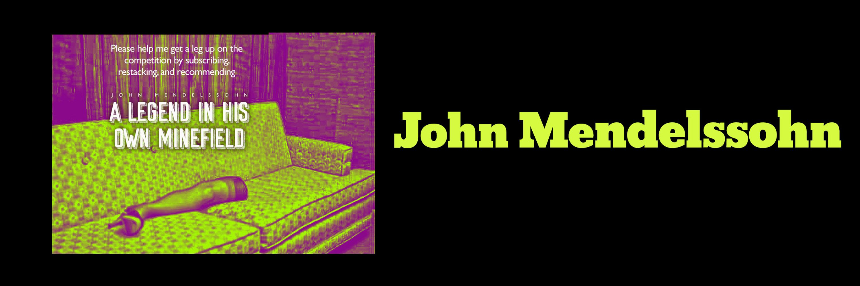 John Mendelssohn (thee / thou)