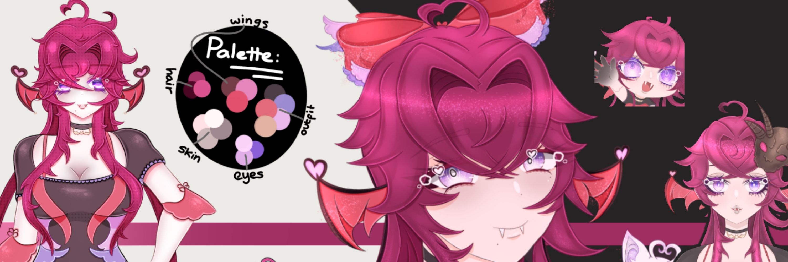 VAMPY 🦇 YCH / Emotes & Character Designer