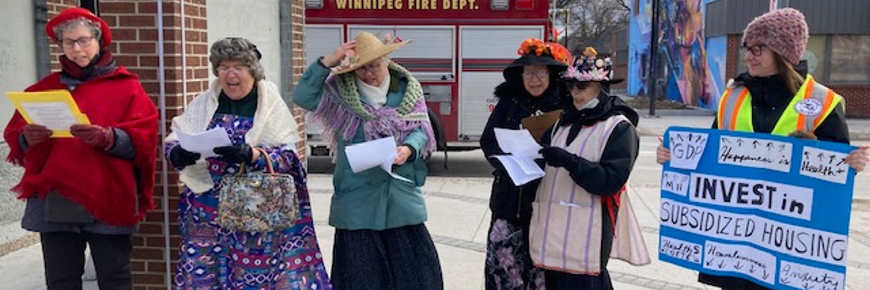 Winnipeg Raging Grannies for Social Justice