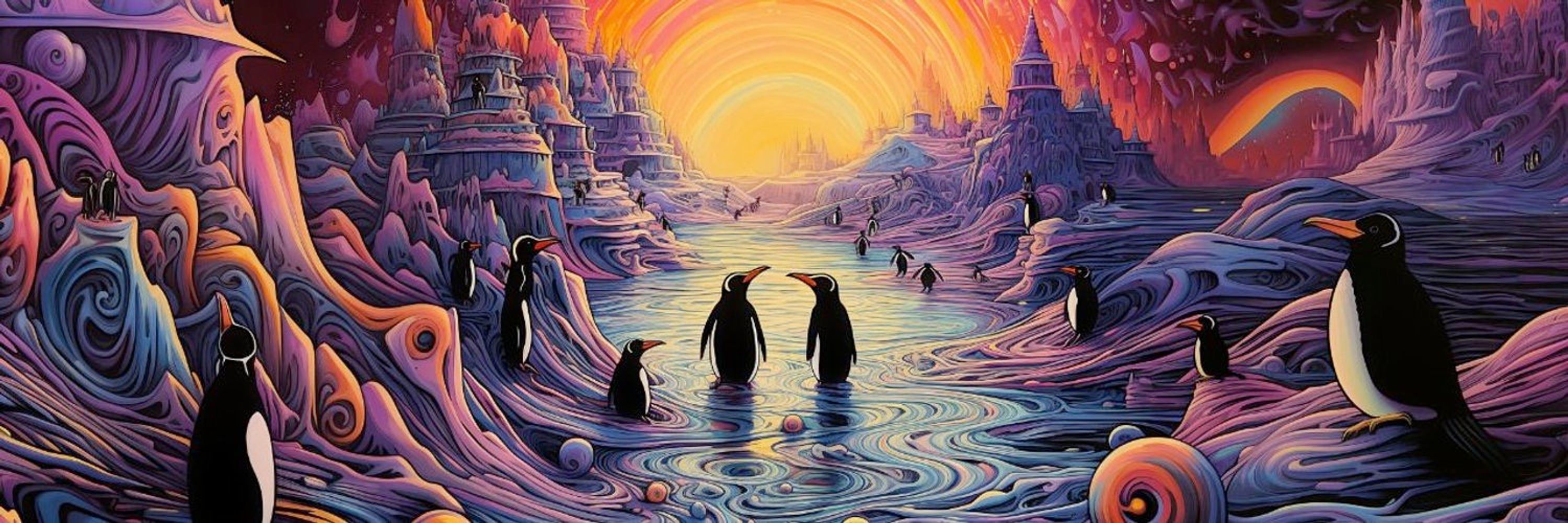 Groovy Penguin