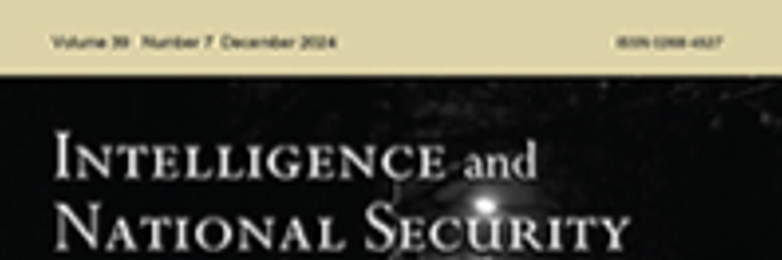 Intelligence and National Security