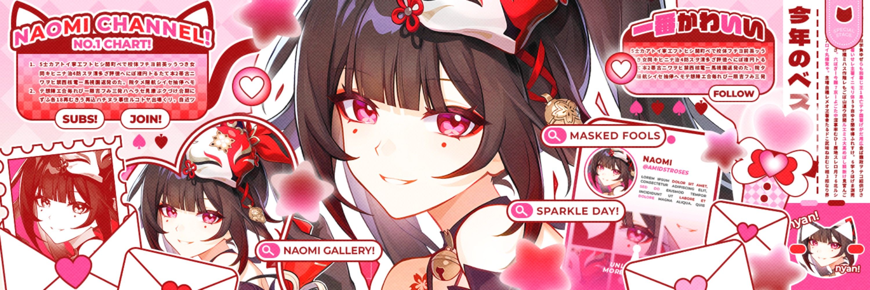 naomi ⋆ hsr & wuwa pilot!