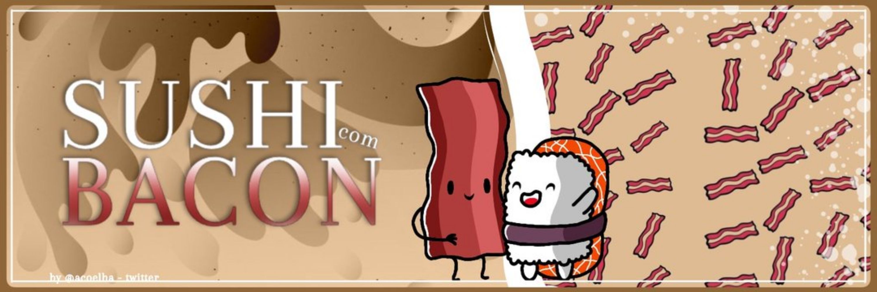 Sushi com Bacon 