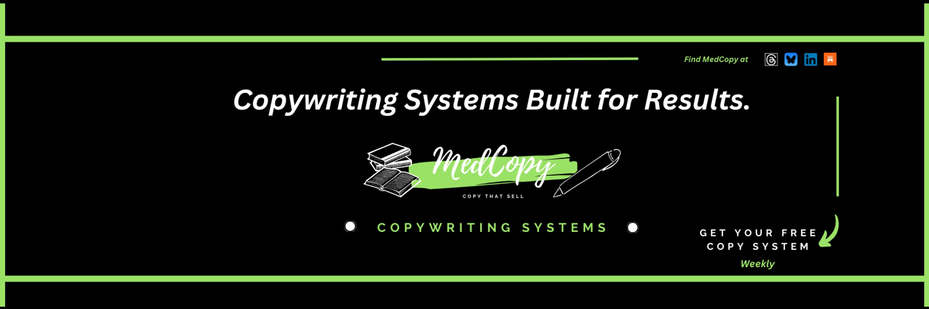 MedCopy, Copywriter