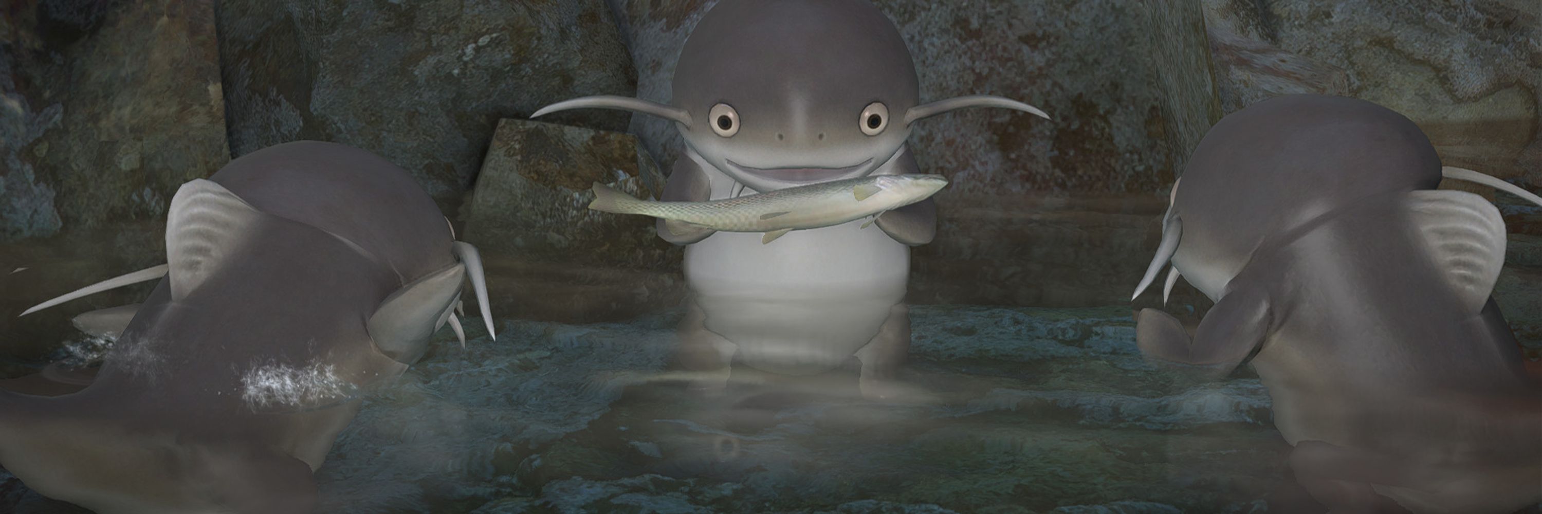 Marcus the man composed entirely of fish