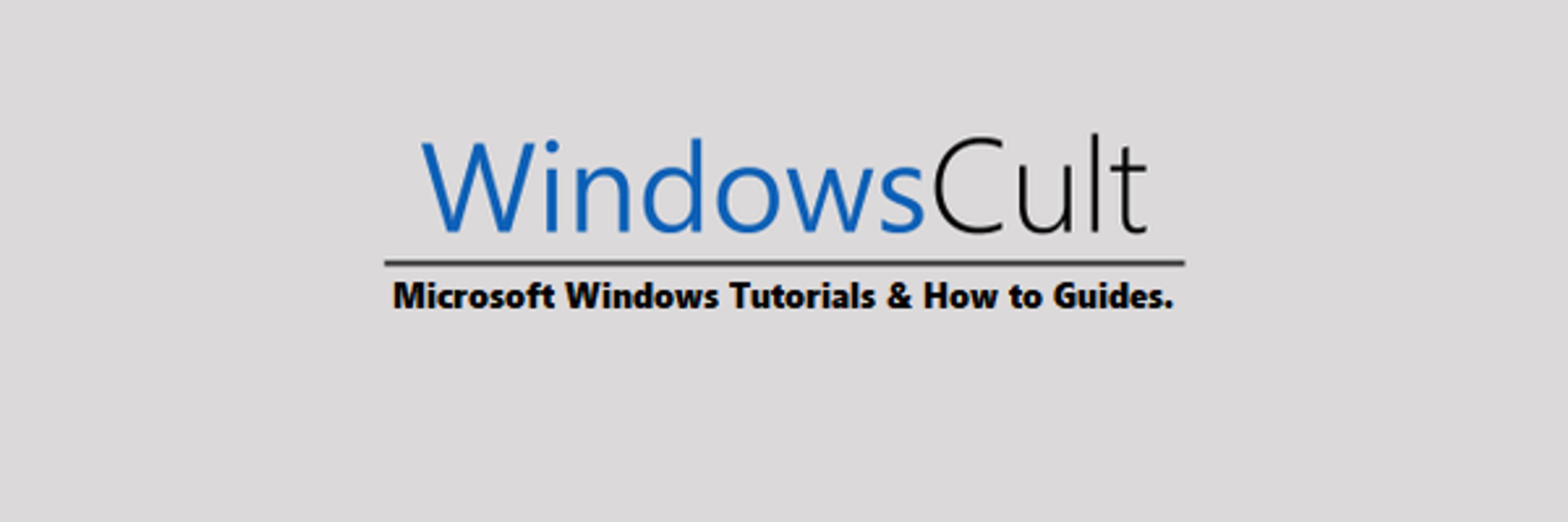 WindowsCult