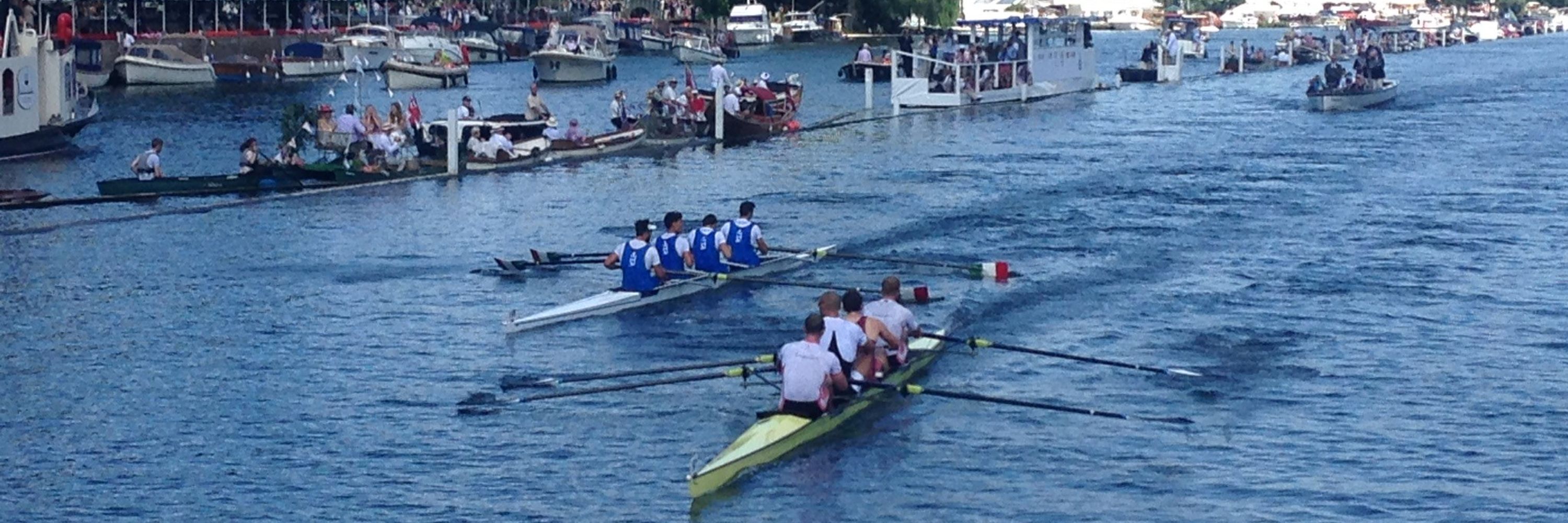 Obese Man Rowing