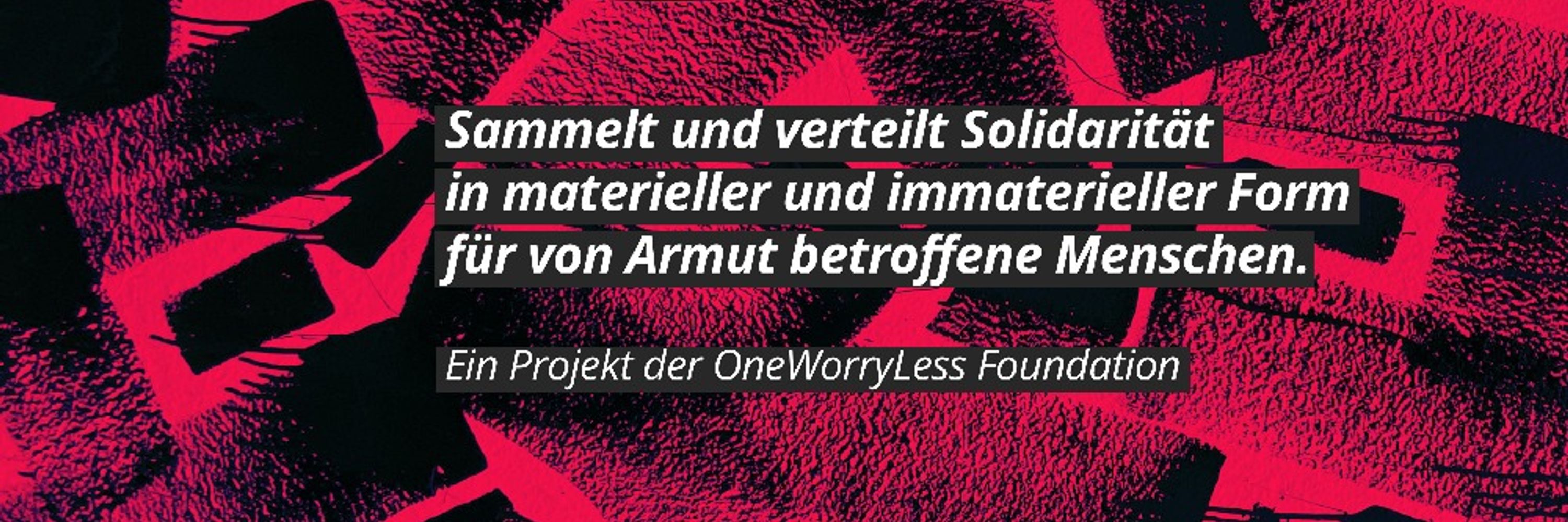 #EineSorgeWeniger