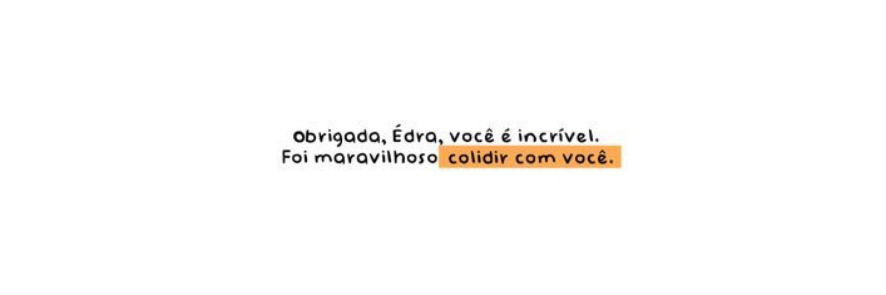 bea comprou coisas óbvias sobre o amor 