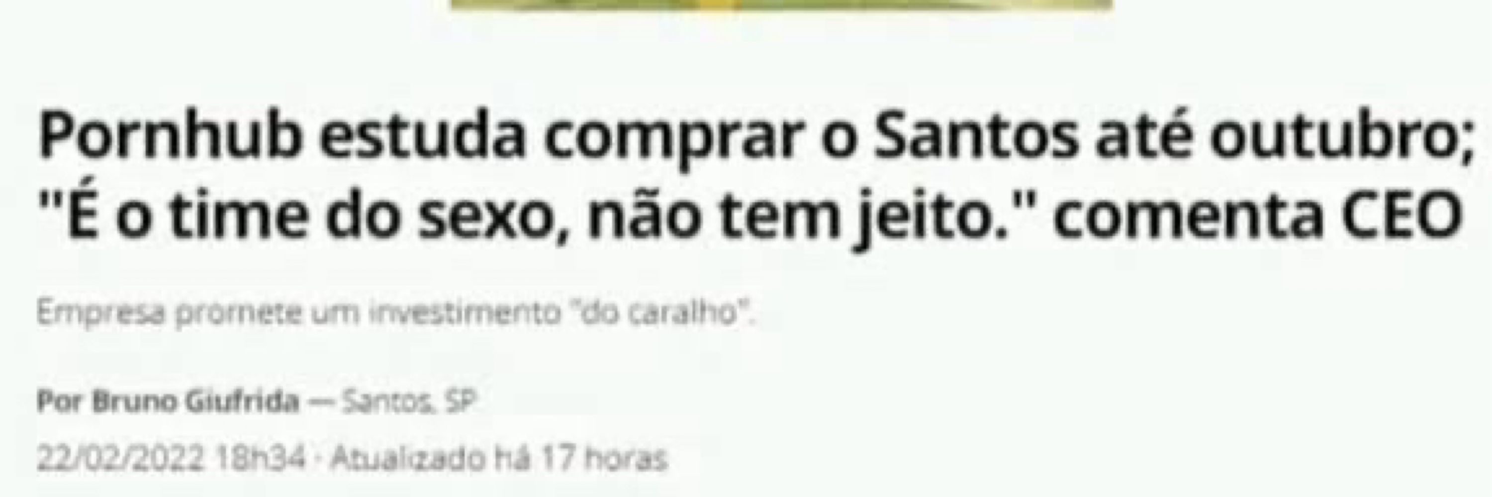 Santos o time da paixão 