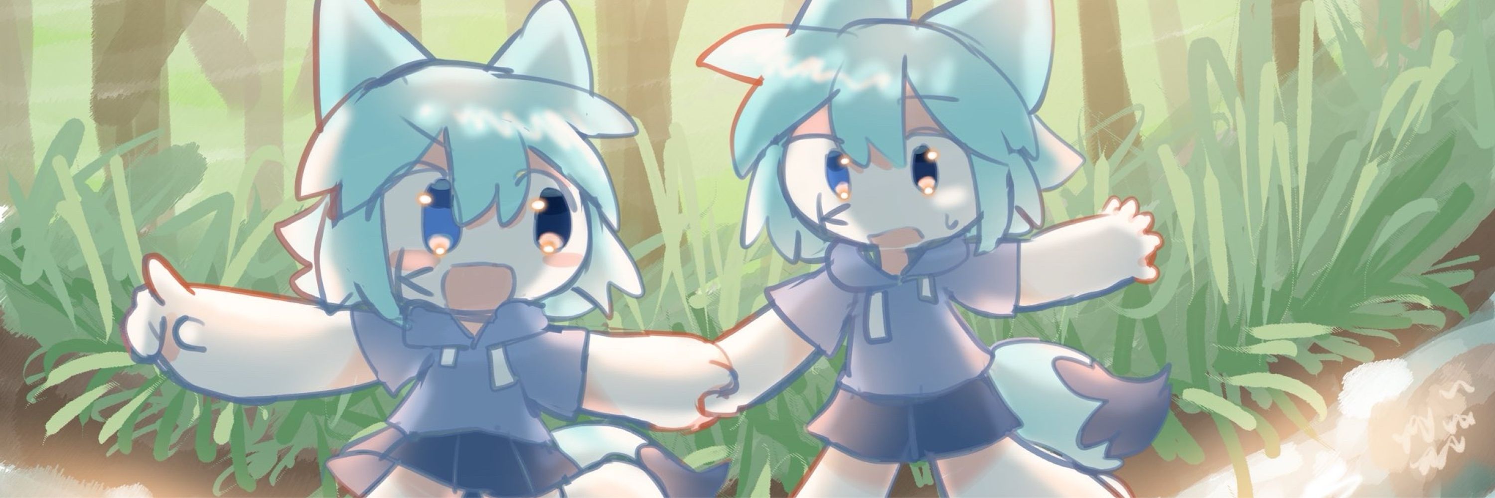 そっぽを向く