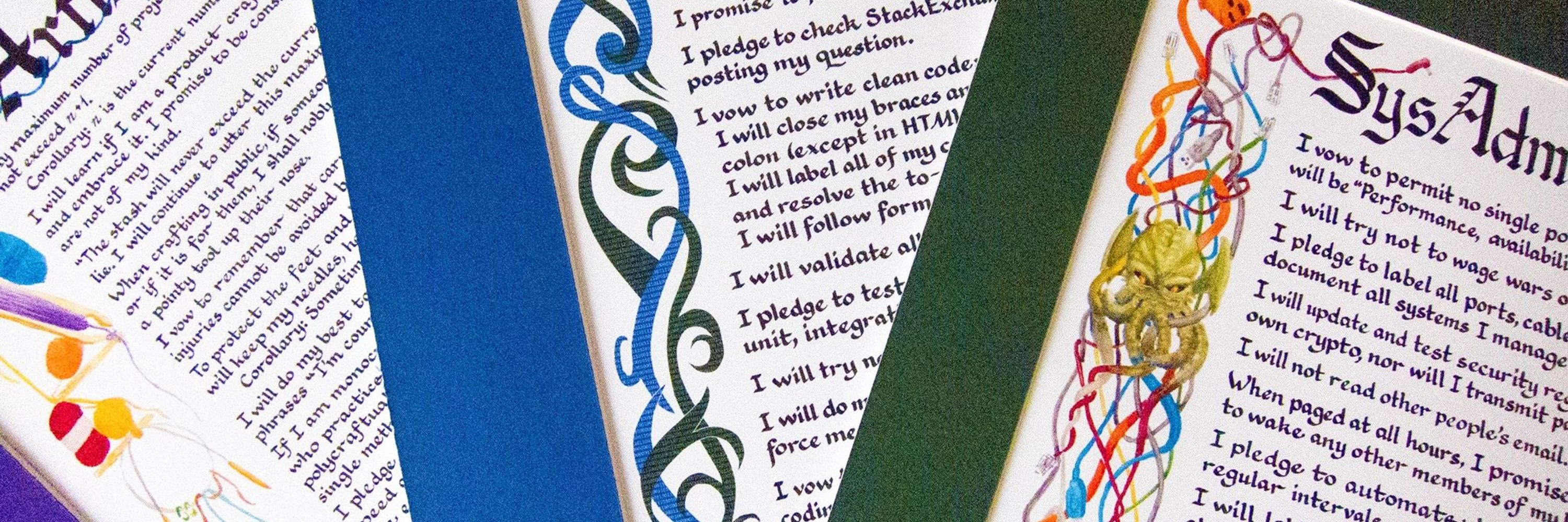 Geek Calligraphy