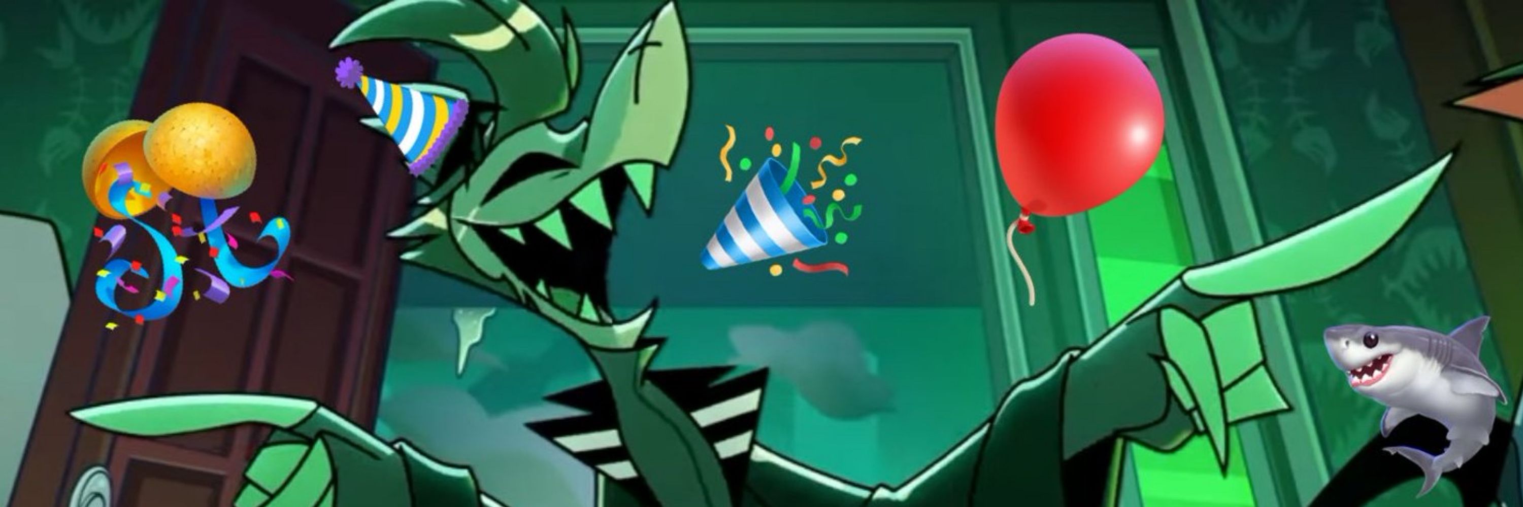 Chaz the Party Shark 🎉 🔜 LVLUP 2025