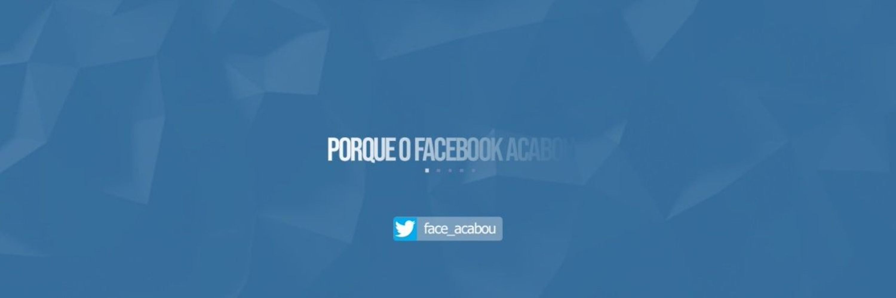 por que o facebook acabou