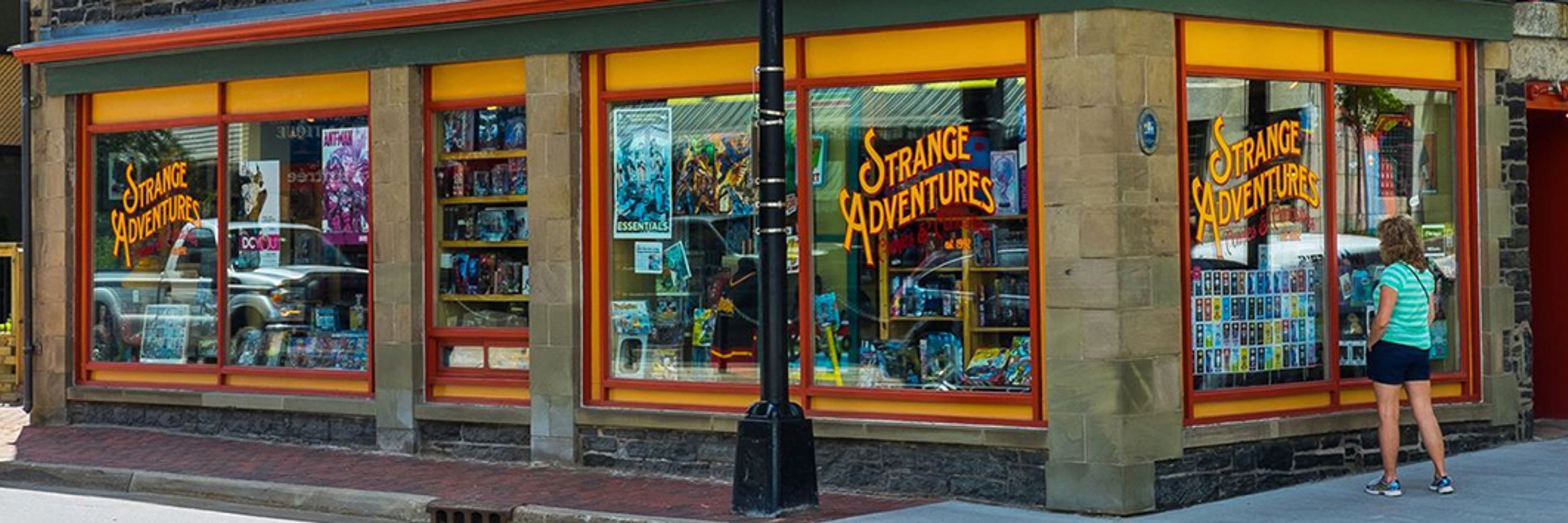 Strange Adventures Comix & Curiosities