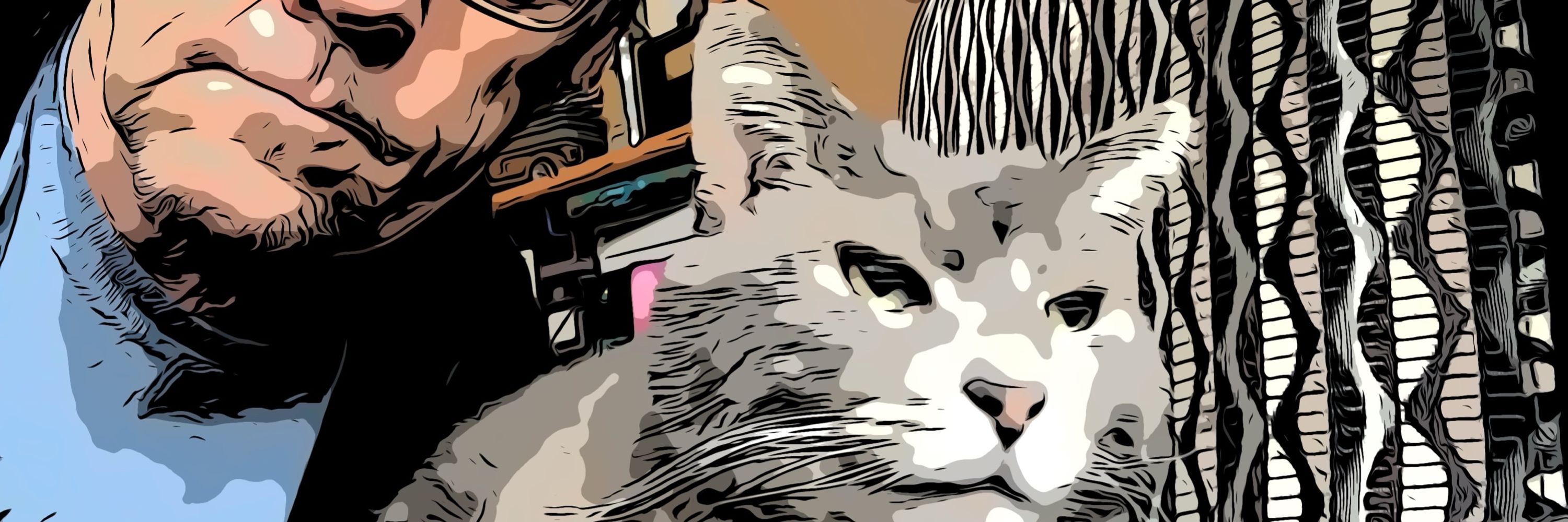 Two Lane Dean and Bruce the Cat