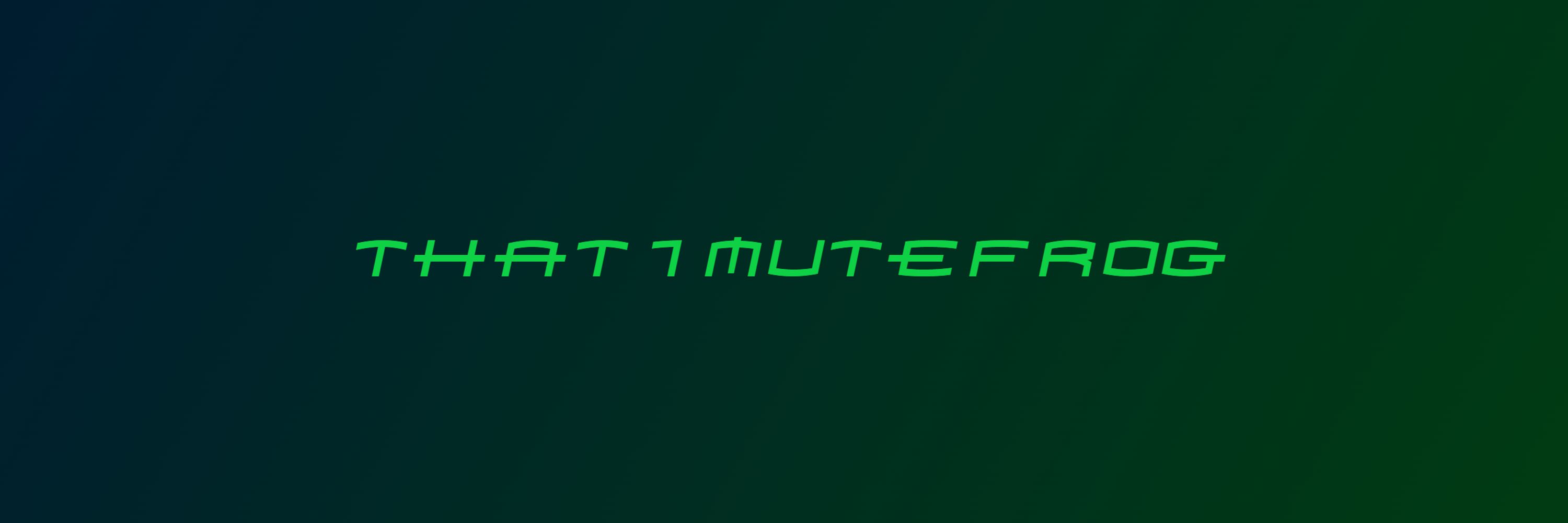 That1MuteFrog