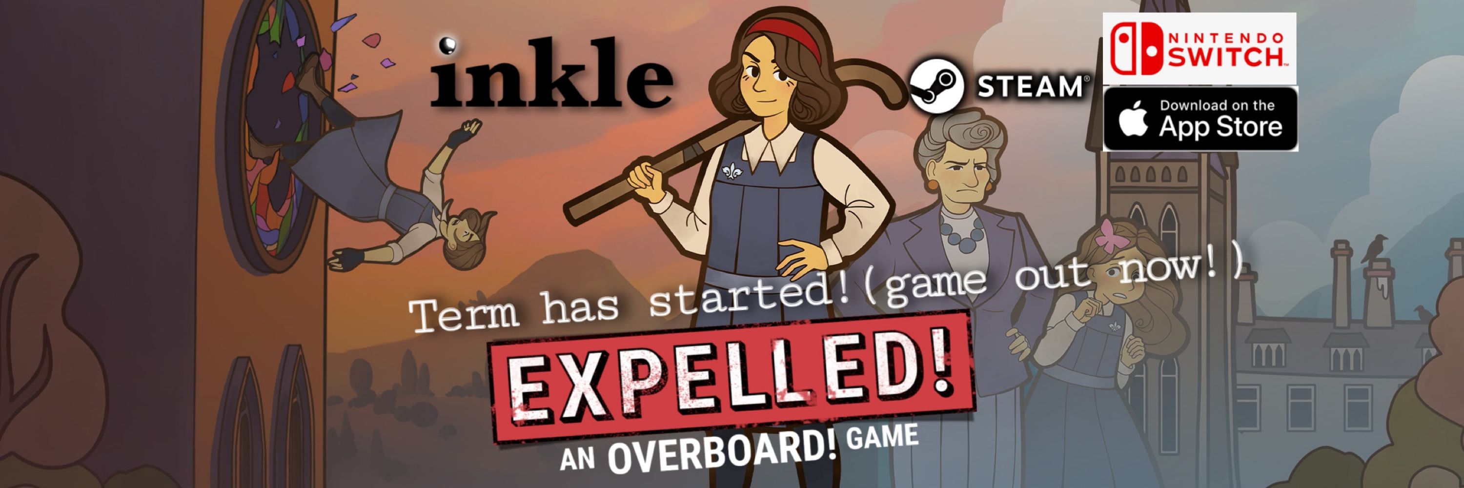 Steve Morton - Expelled! is out NOW!