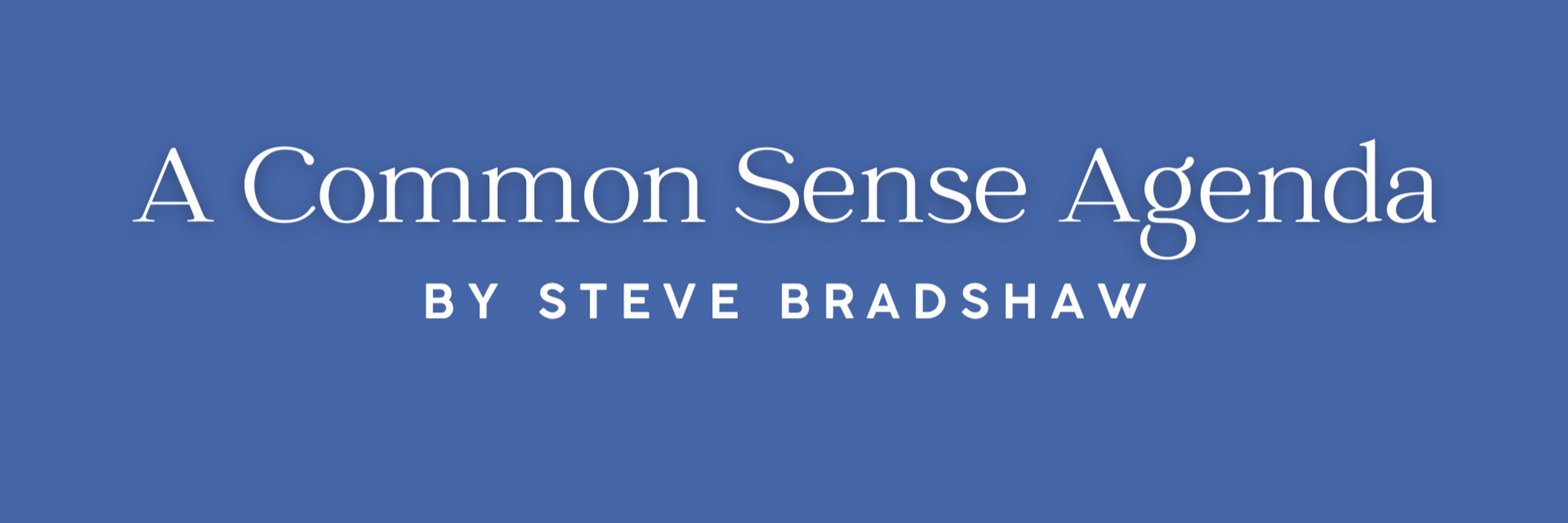 Bradshaw's Common Sense