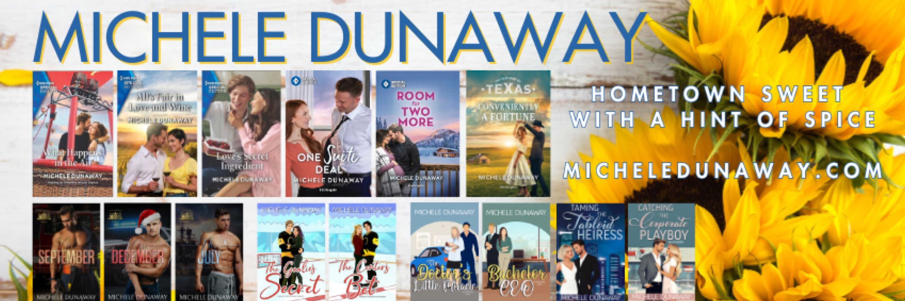 Michele Dunaway— romance author