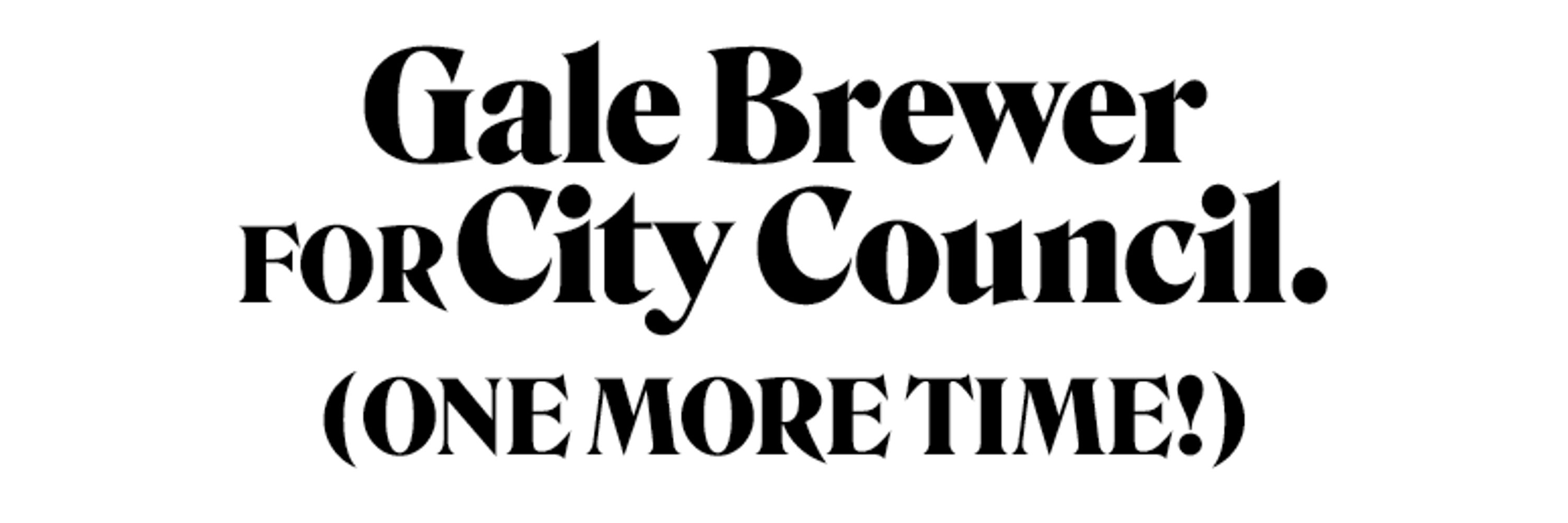 Gale Brewer 