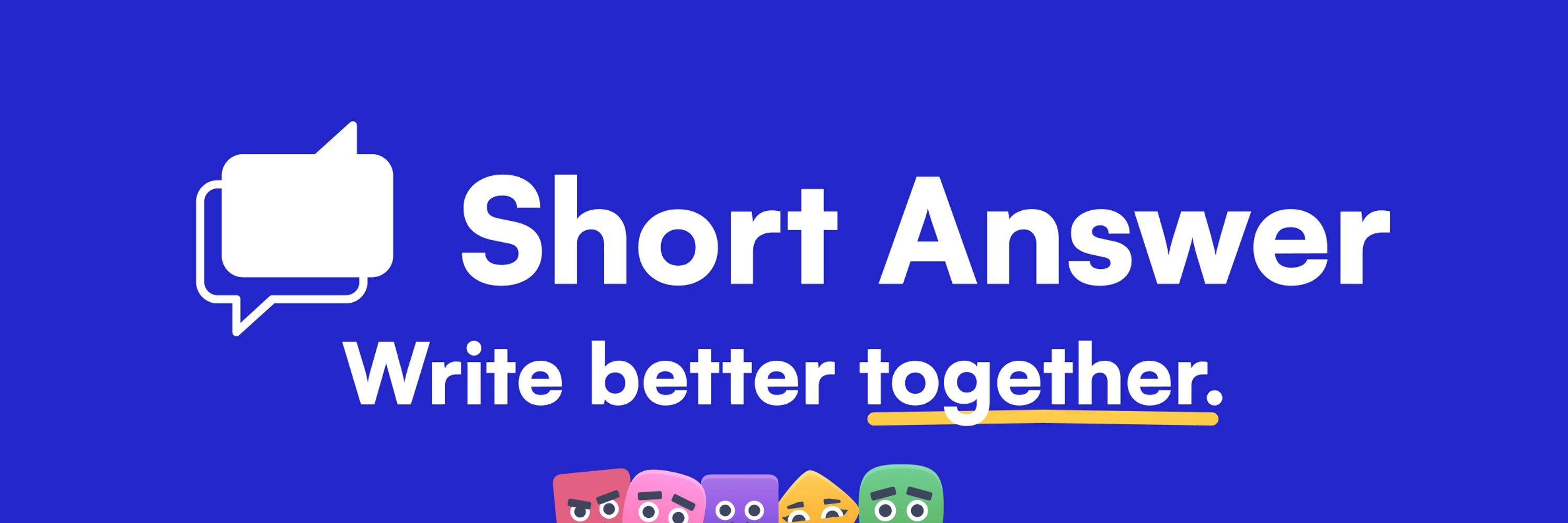 Short Answer