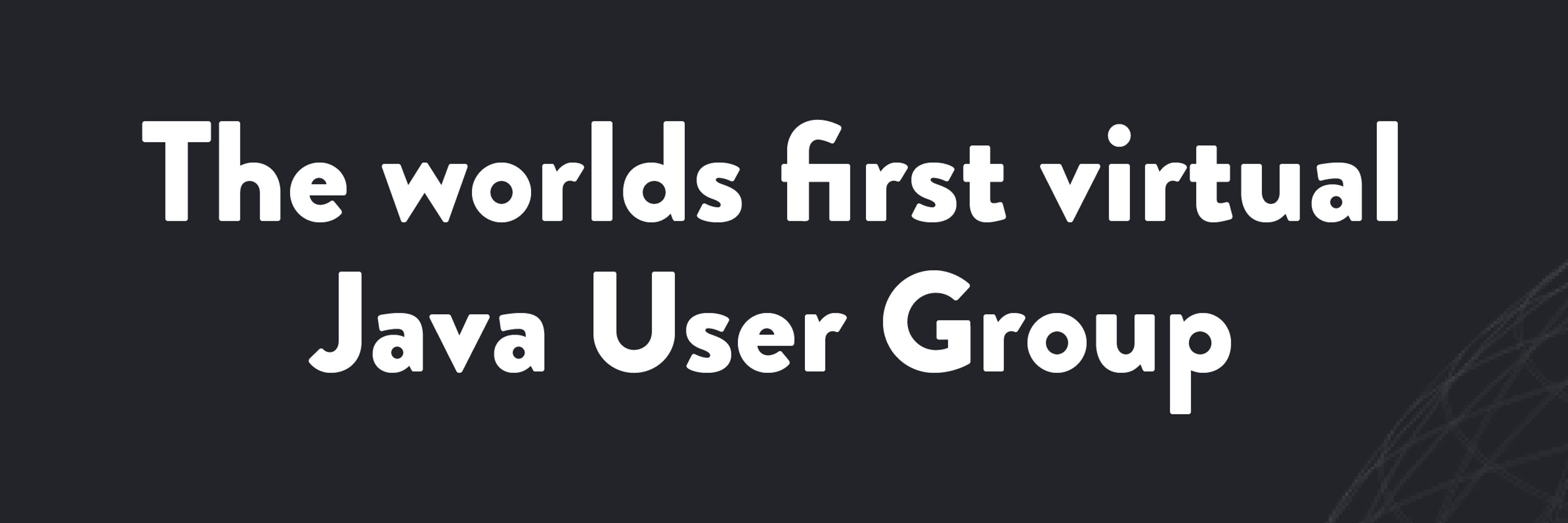 Virtual Java User Group