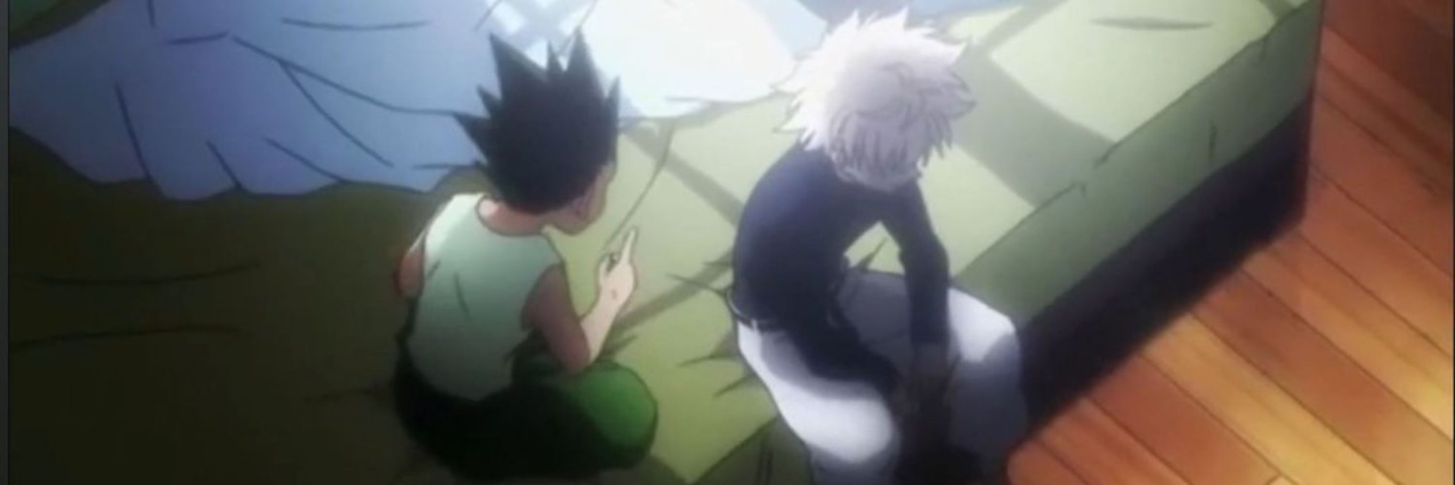 todo dia o killua dizendo que o gon é a luz