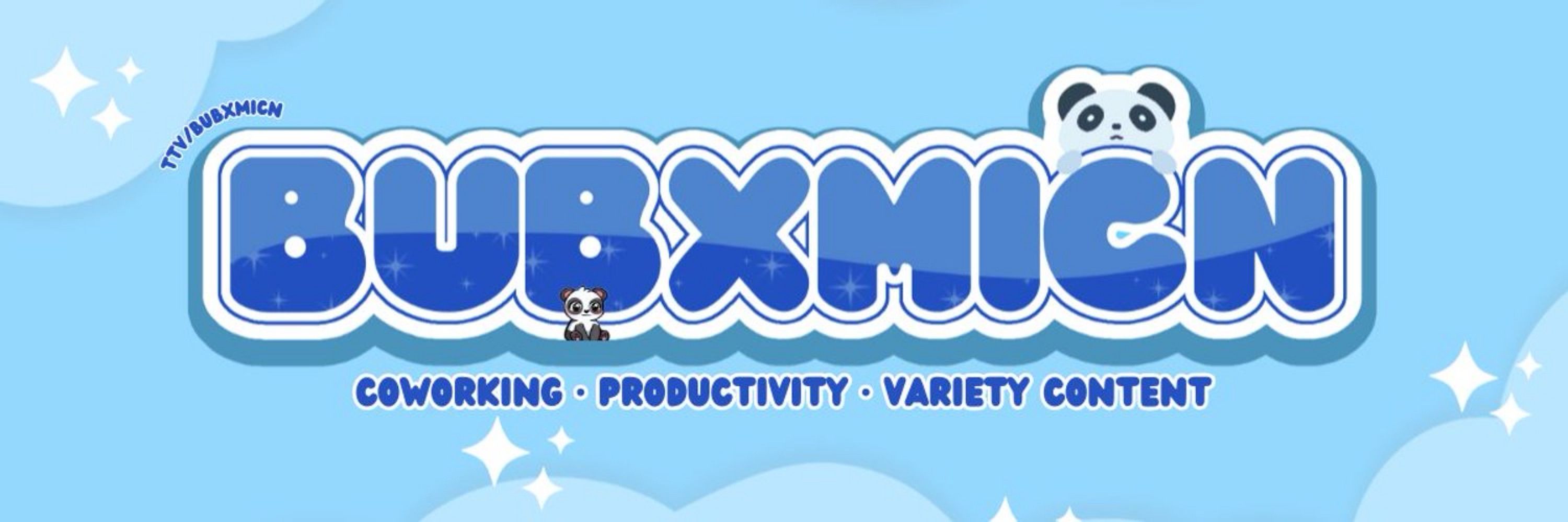 Bub 🐼 | productivity & variety creator 