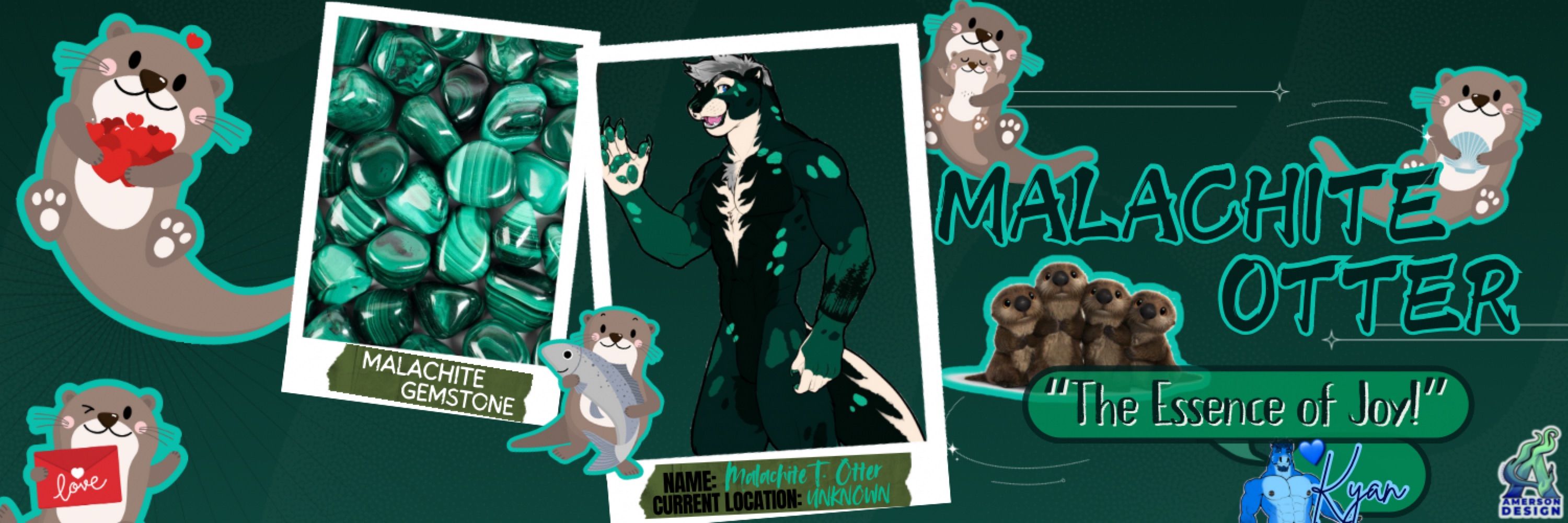 Malachite Otter