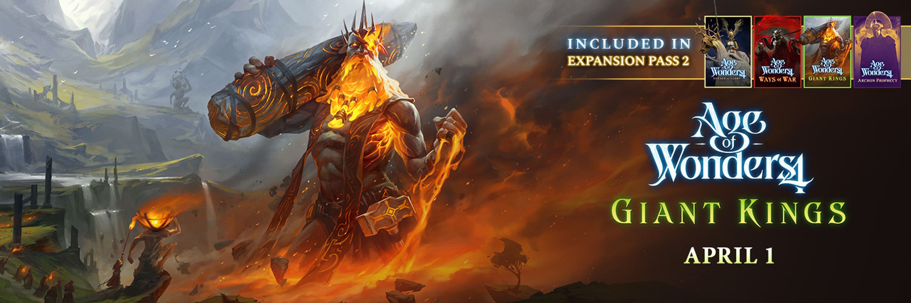 Age of Wonders 4 — Giant Kings is Here!