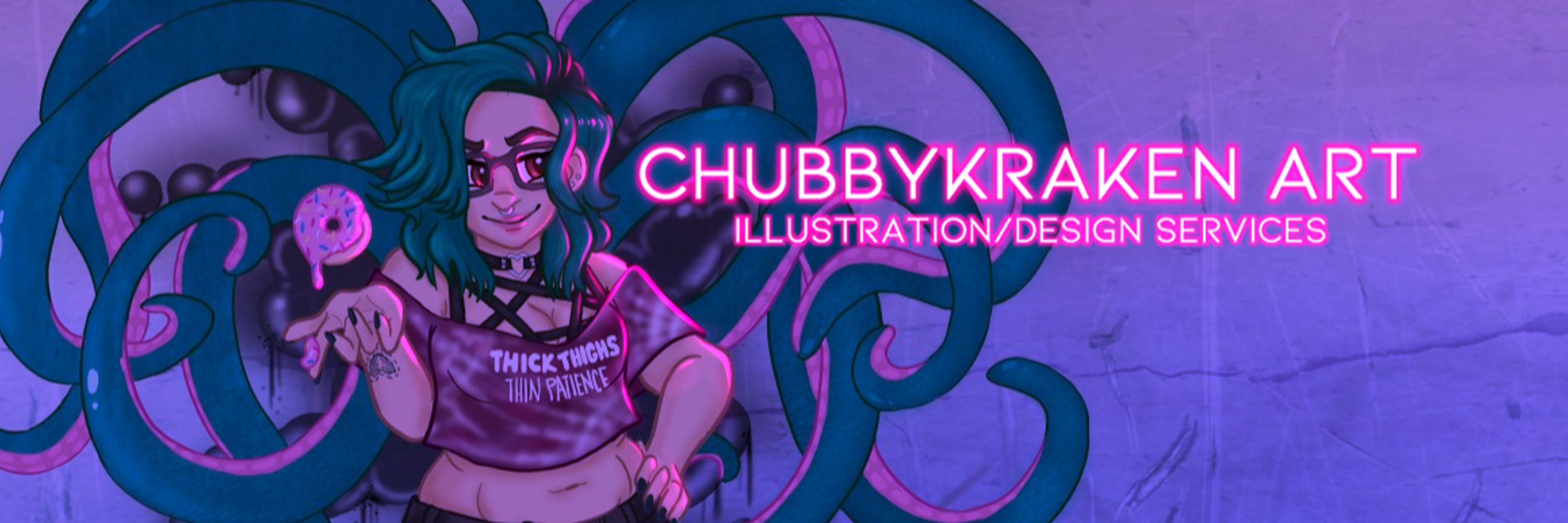 chubbykraken art