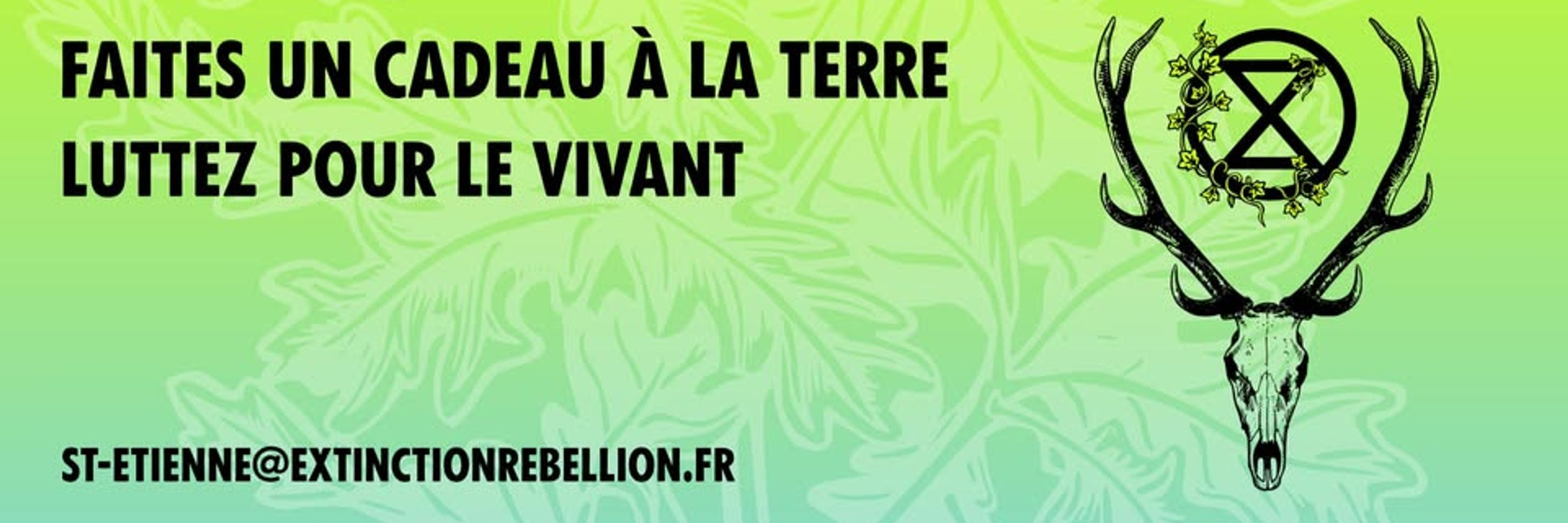 Extinction Rebellion Saint-Etienne