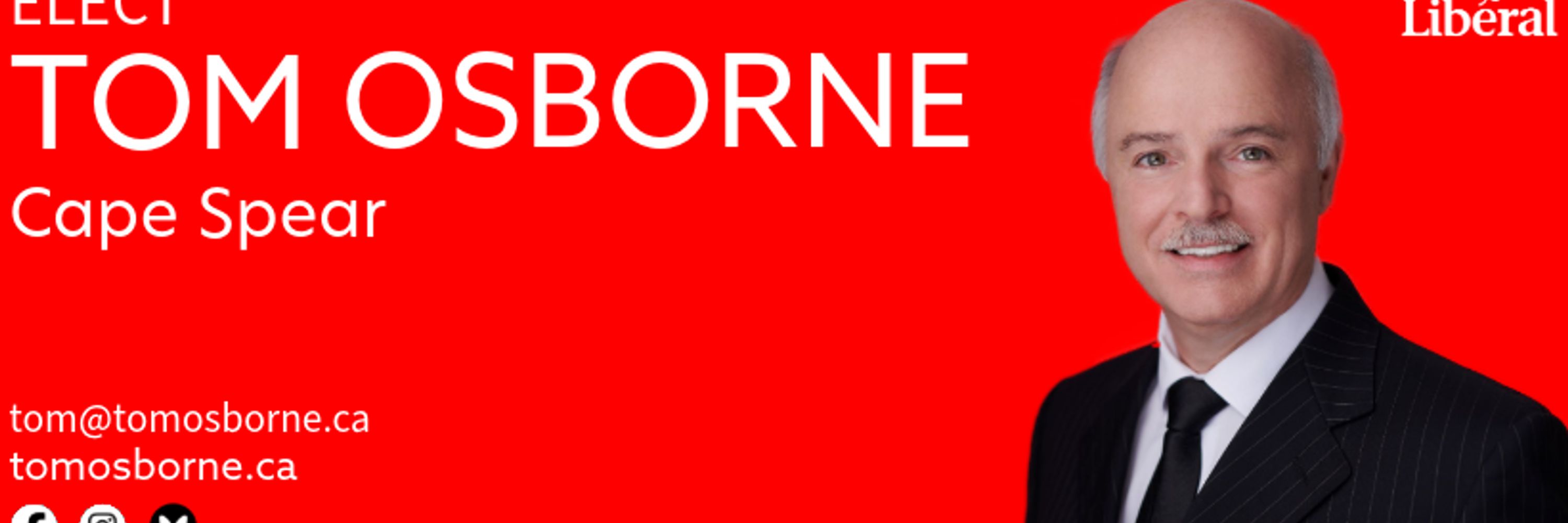 Tom Osborne for Cape Spear