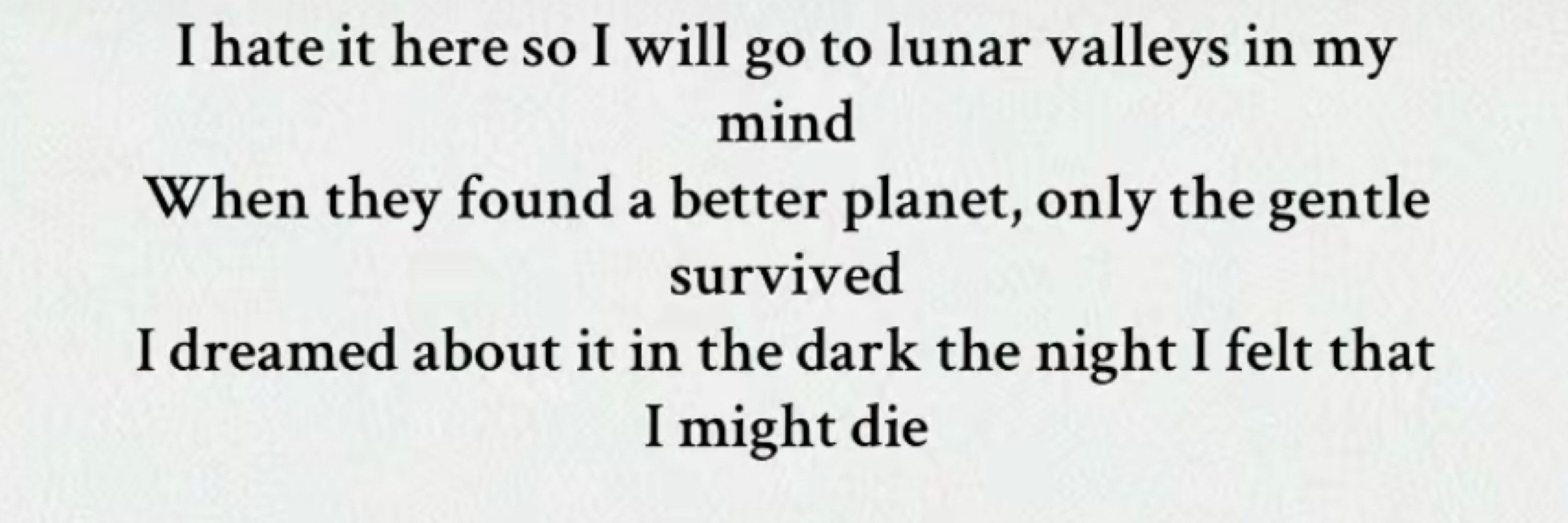 A Survivor