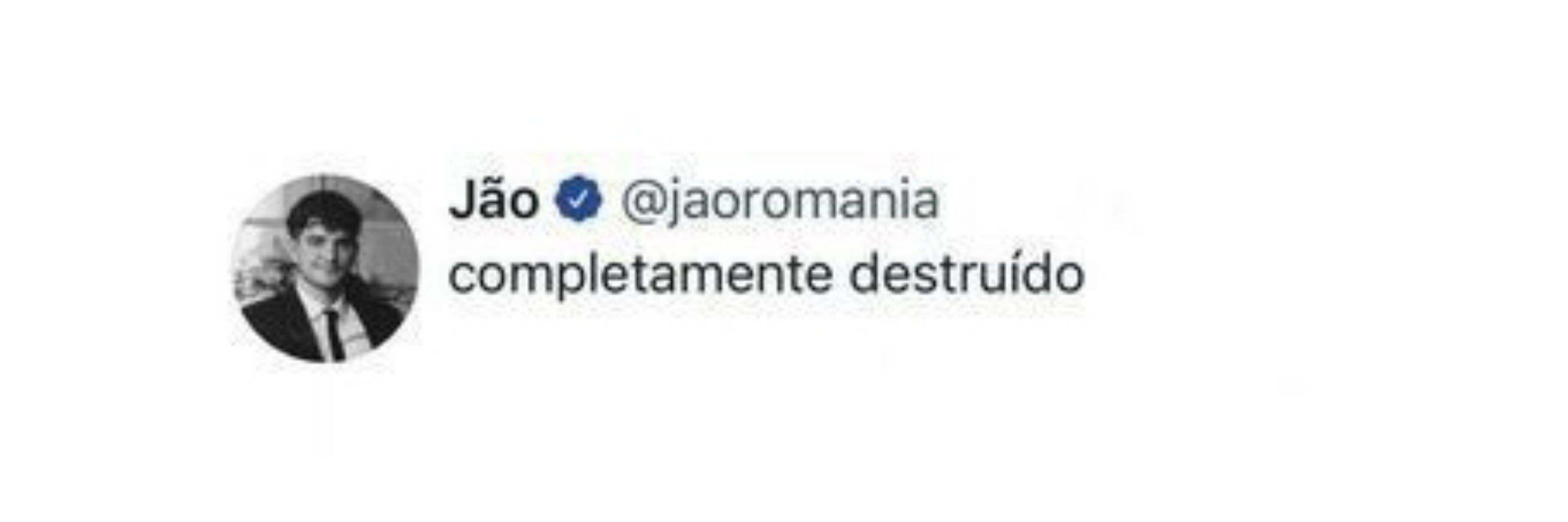 Caputinha anêmica viu o jão 