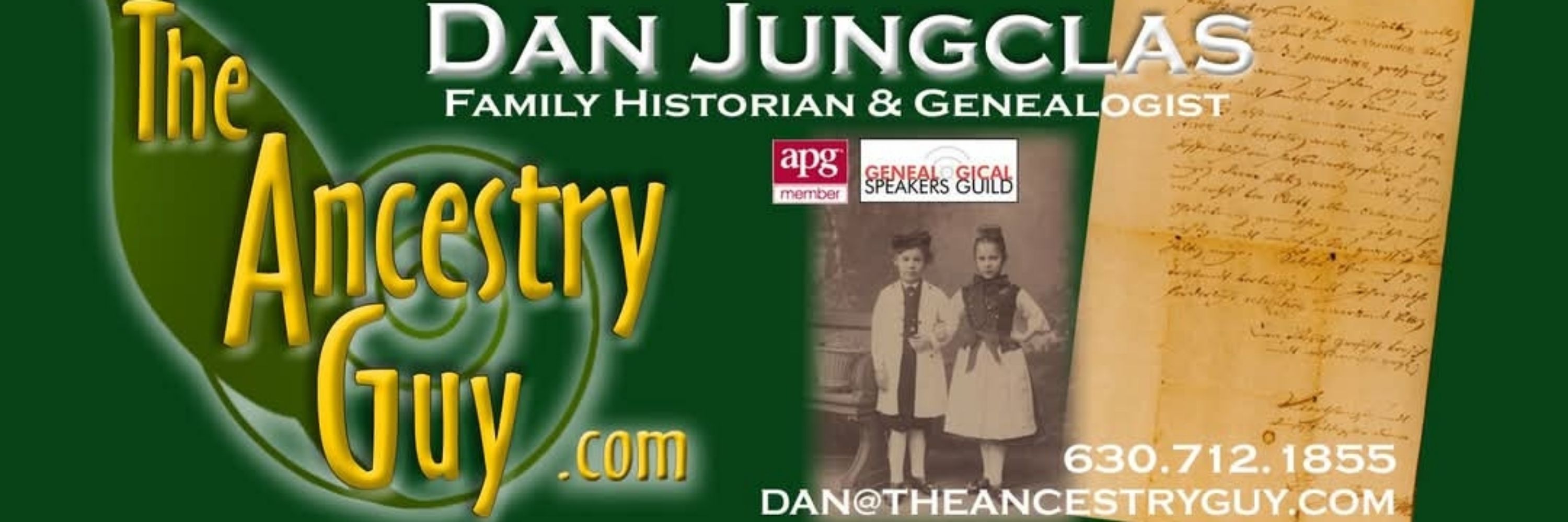 Dan Jungclas, The Ancestry Guy