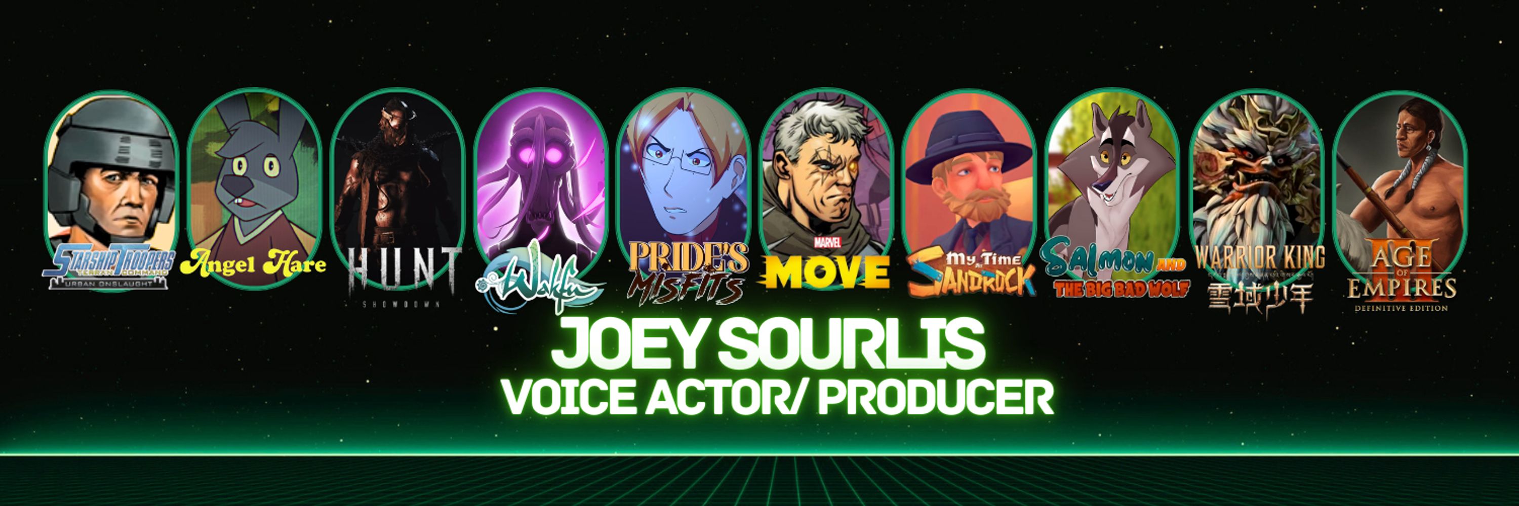 Joey Sourlis | Voice Actor🪶