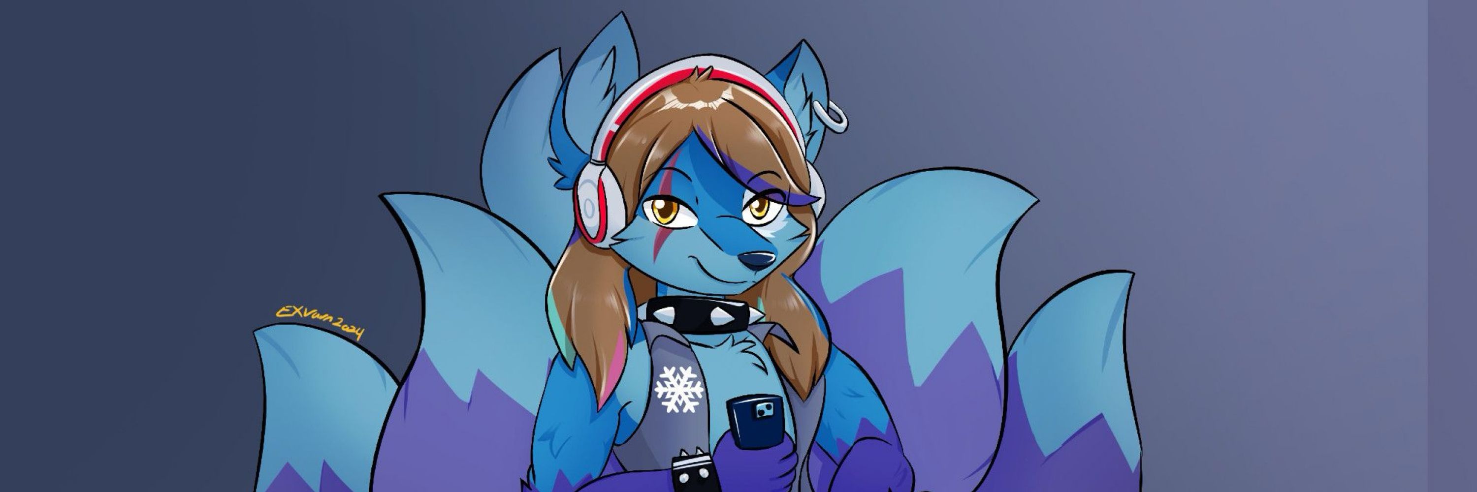 BlizzardK1TSVN3 | Moody Dire Kitsune Fox and Pop Music Lover